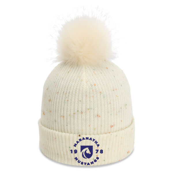**CLOSEOUT ITEM** The Montage Pom Knit - Embroidered Logo Thumbnail