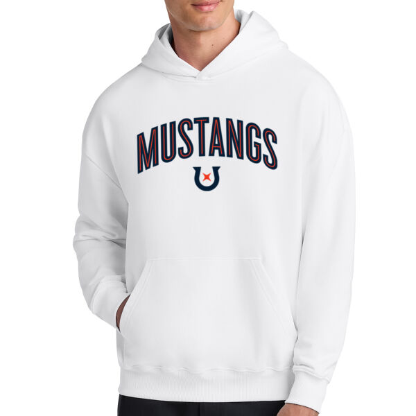 **CLOSEOUT ITEM** Unisex Cooper Dry Hooded Sweatshirt - Printed Logo Thumbnail