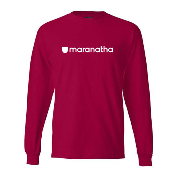 **CLOSEOUT ITEM** Beefy-T® Long Sleeve T-Shirt - Printed Logo Thumbnail