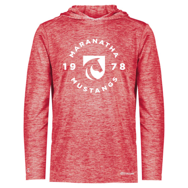 **CLOSEOUT ITEM** Youth Electrify CoolCore® Hooded Pullover - Printed Logo Thumbnail