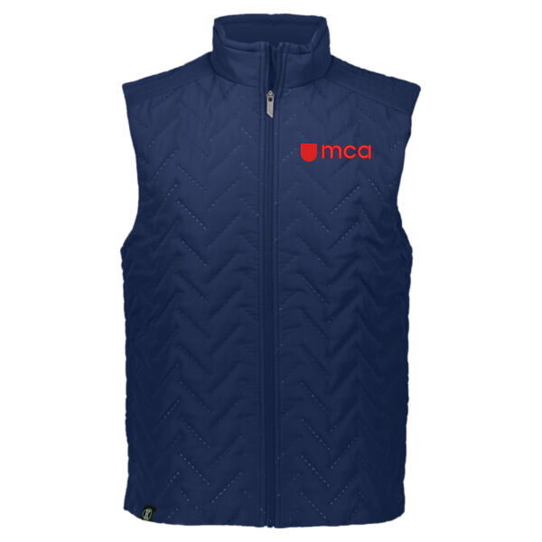 **CLOSEOUT ITEM** Repreve® Eco Quilted Vest - Embroidered Logo Thumbnail