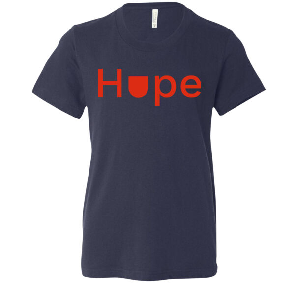 **CLOSEOUT ITEM** Youth Short Sleeve Crewneck Jersey Tee - Printed Logo Thumbnail