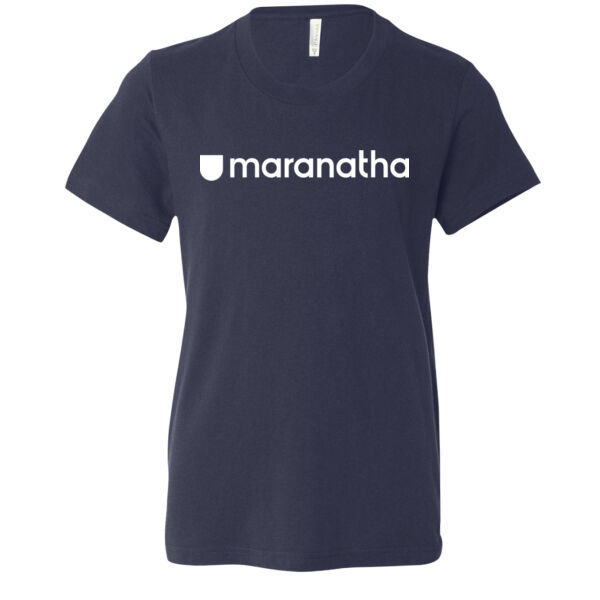 **CLOSEOUT ITEM** Youth Short Sleeve Crewneck Jersey Tee - Printed Logo Thumbnail