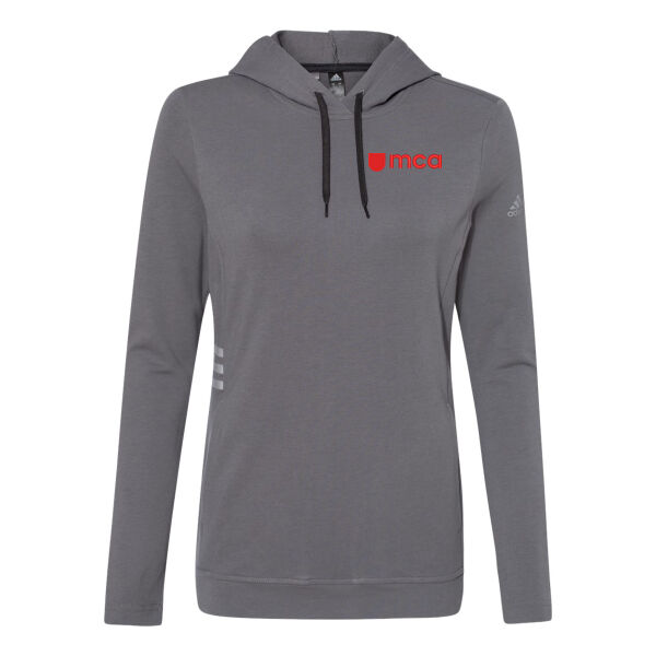 **CLOSEOUT ITEM** Women's Lightweight Hooded Sweatshirt - Embroidered Logo Thumbnail