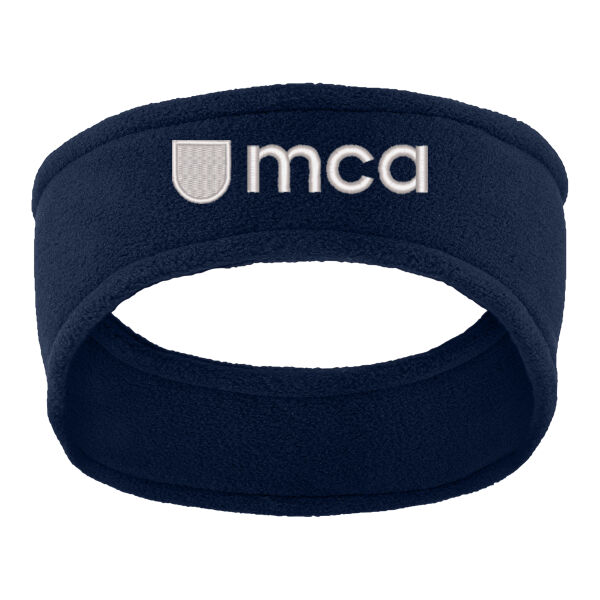 **CLOSEOUT ITEM** R Tek ® Stretch Fleece Headband - Embroidered Logo Thumbnail