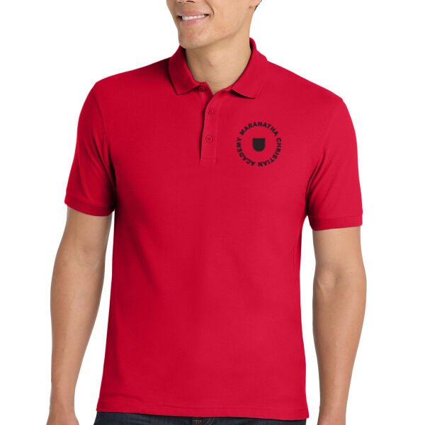 **CLOSEOUT ITEM** Core Classic Pique Polo - Embroidered Logo Thumbnail