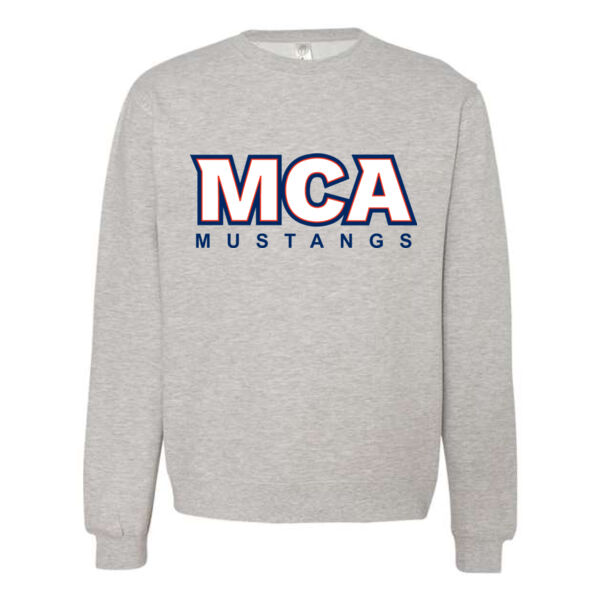 **CLOSEOUT ITEM** Crewneck Sweatshirt - Applique Logo Thumbnail