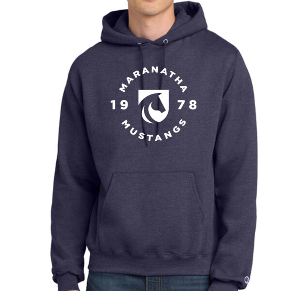 **CLOSEOUT ITEM** Eco Fleece Pullover Hoodie - Printed Logo Thumbnail