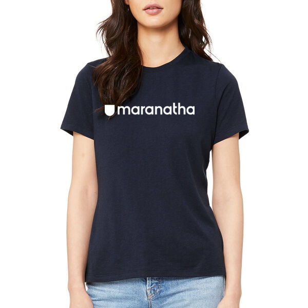 BELLA + CANVAS - Women’s Relaxed Fit Triblend Tee - Printed Logo Thumbnail