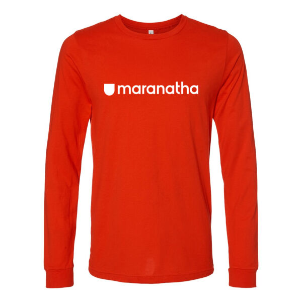 BELLA + CANVAS - Unisex Jersey Long Sleeve Tee - Printed Logo Thumbnail