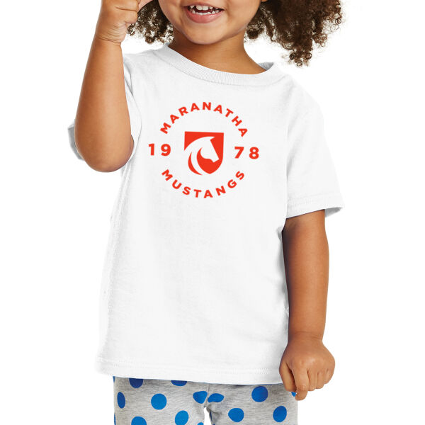 Port & Company® Toddler Core Cotton Tee - Printed Logo Thumbnail