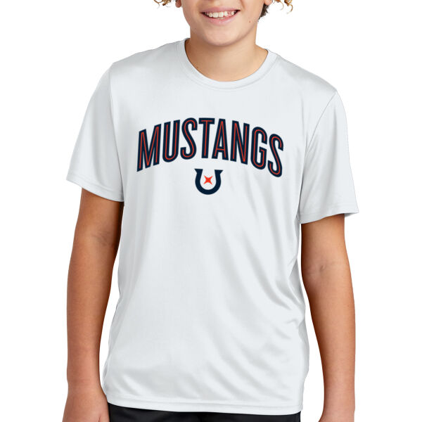 Sport-Tek® Youth PosiCharge® Re-Compete Tee - Printed Logo Thumbnail