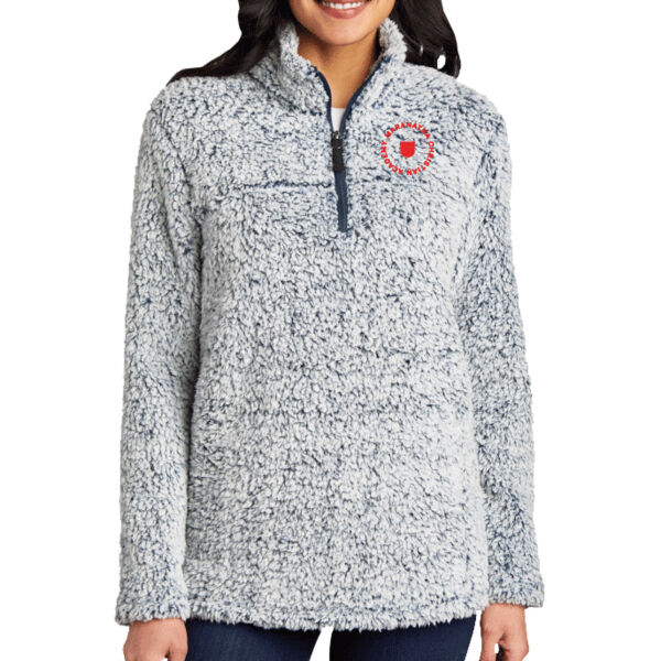 Port Authority® Ladies Cozy 1/4-Zip Fleece - Embroidered Logo Thumbnail