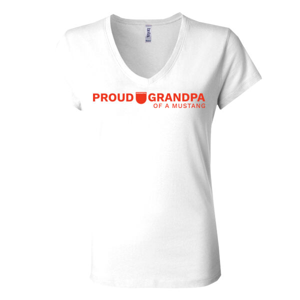 Bella s& Canvas Women's V-Neck Tee - Printed Logo Thumbnail