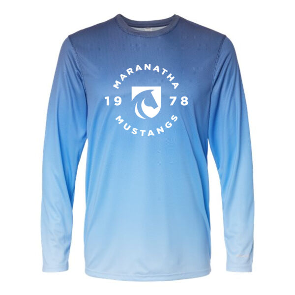 Paragon Barbados Performance Pin Dot Long Sleeve T-shirt - Printed Logo Thumbnail