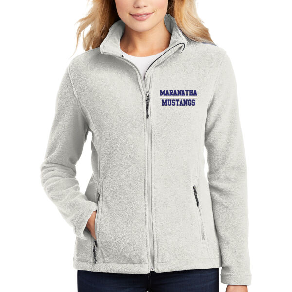 Port Authority® Ladies Value Fleece Jacket - Embroidered Logo Thumbnail