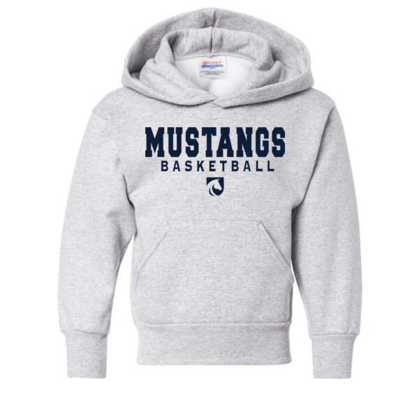 Hanes - Ecosmart® Youth Hooded Sweatshirt - Applique Logo Thumbnail