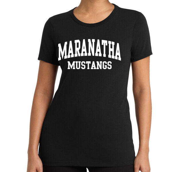 Allmade® Women’s Tri-Blend Tee - Printed Logo Thumbnail