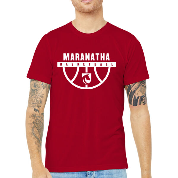 BELLA+CANVAS ® Unisex Made In The USA Jersey Short Sleeve Tee - Printed Logo Thumbnail