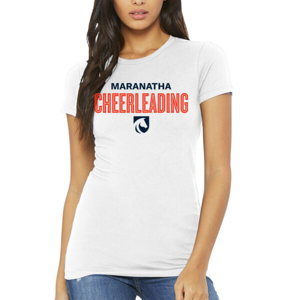 BELLA+CANVAS ® Women’s Slim Fit Tee - Printed Logo Thumbnail