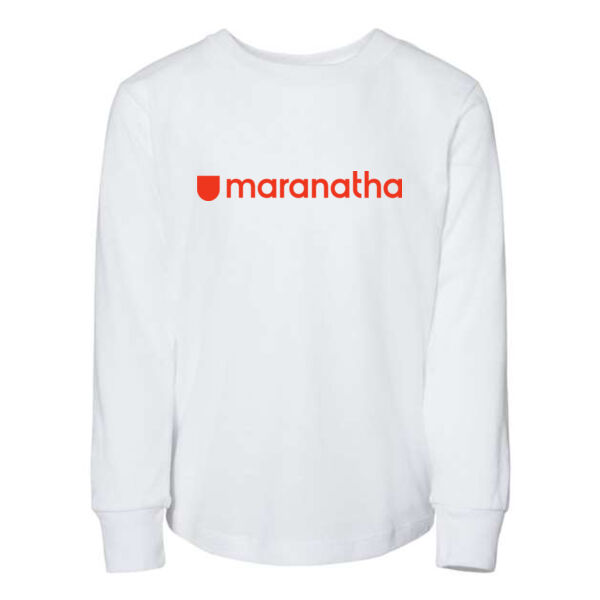 BELLA + CANVAS - Toddler Jersey Long Sleeve Tee - Printed Logo Thumbnail