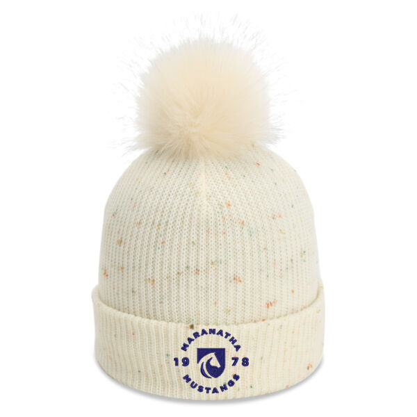 Imperial - The Montage Pom Cuffed Beanie - Embroidered Logo Thumbnail