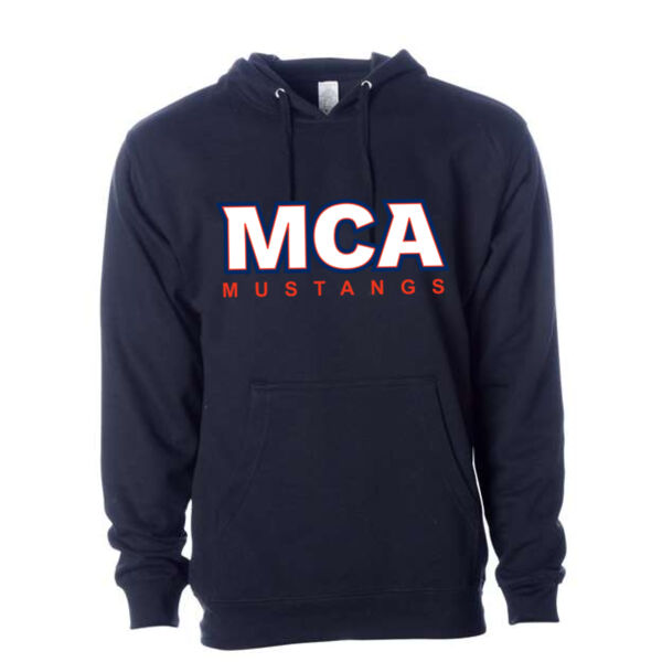 Independent Trading Co. Midweight Hooded Sweatshirt - Applique Logo Thumbnail