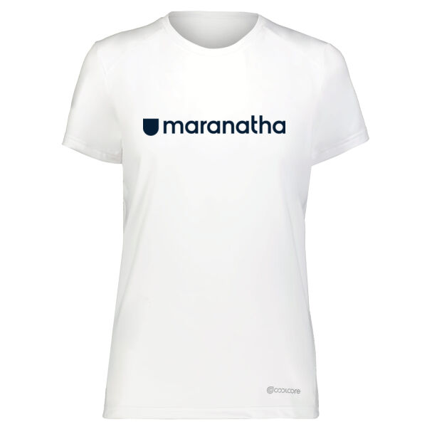 Ladies Essential Tee Powered By Coolcore - Printed Logo Thumbnail