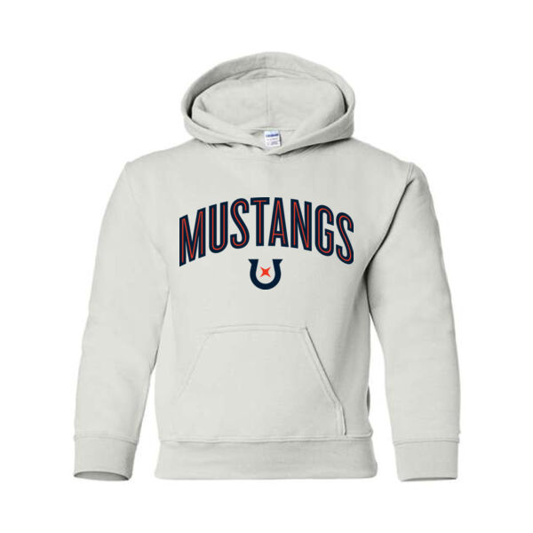 Gildan Heavy Blend Youth Hooded Sweatshirt - Printed Logo Thumbnail