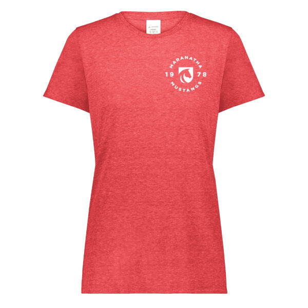 Augusta - Ladies All-Day Core Basic Tri-Blend Tee - Printed Logo Thumbnail