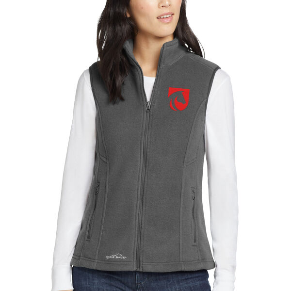 Eddie Bauer Women's Fleece Vest - Embroidered Logo Thumbnail