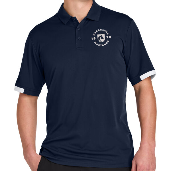 Sport-Tek Club Colorblock Polo - Embroidered Logo Thumbnail