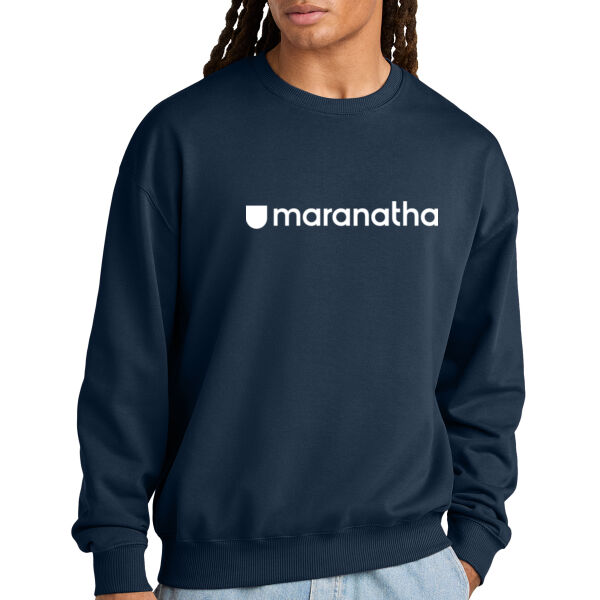 Stanley/Stella - Unisex Ledger Dry Crewneck Sweatshirt - Printed Logo Thumbnail