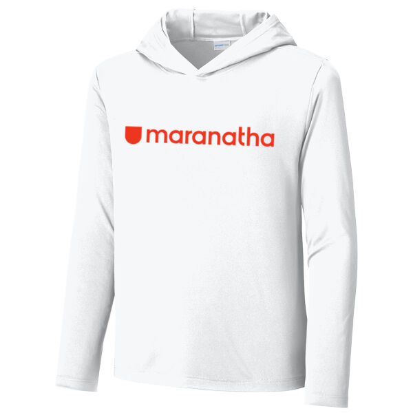 Sport-Tek® Youth Posi-UV® Pro Long Sleeve Hoodie - Printed Logo Thumbnail