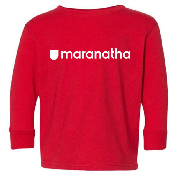 Toddler Fine Jersey Long Sleeve Tee - Printed Logo Thumbnail