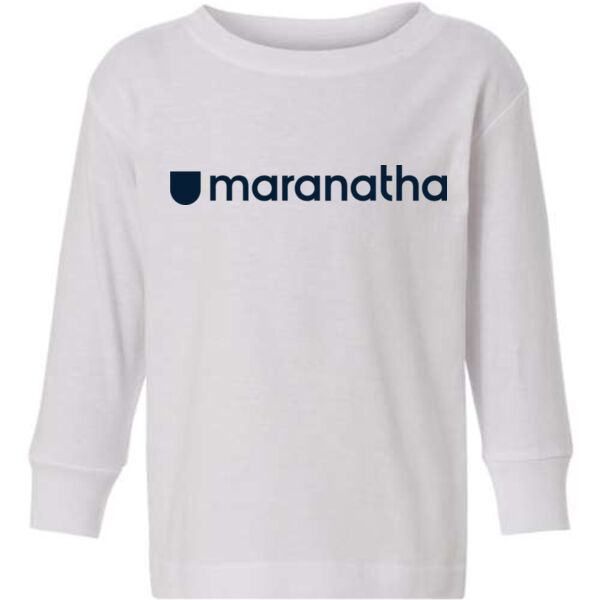 Toddler Fine Jersey Long Sleeve Tee - Printed Logo Thumbnail