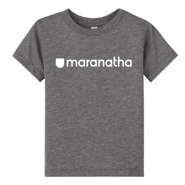 BELLA+CANVAS® Toddler Triblend Short Sleeve Tee - Printed Logo Thumbnail