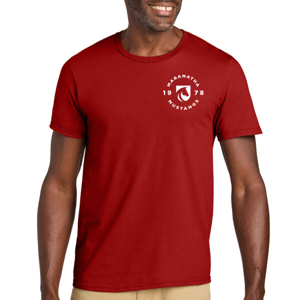 **CLOSEOUT ITEM** Classics Unisex Cotton T Shirt - Printed Logo Thumbnail