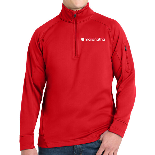 Sport-Tek Tech Fleece 1/4 Zip Pullover - Embroidered Logo Thumbnail