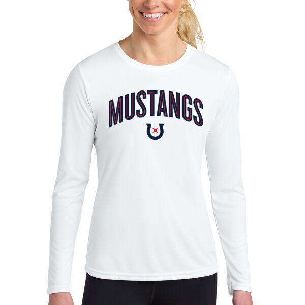 A4 Women's Cooling Performance Long Sleeve Tee - Printed Logo Thumbnail