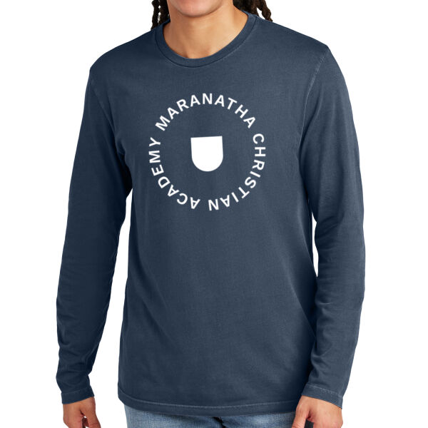District Wash™ Long Sleeve Tee - Printed Logo Thumbnail