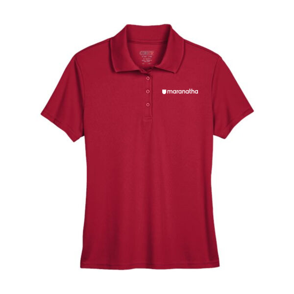 Core 365 Women's Origin Performance Pique Polo - Embroidered Logo Thumbnail