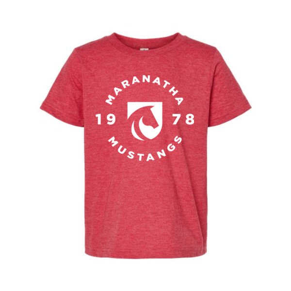 **CLOSEOUT ITEM** Youth Fine Jersey T-Shirt - Printed Logo Thumbnail