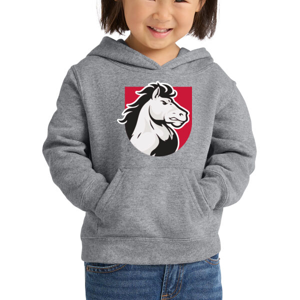 Port & Co Toddler Core Fleece Pullover Hooded Sweatshirt - Printed Logo Thumbnail