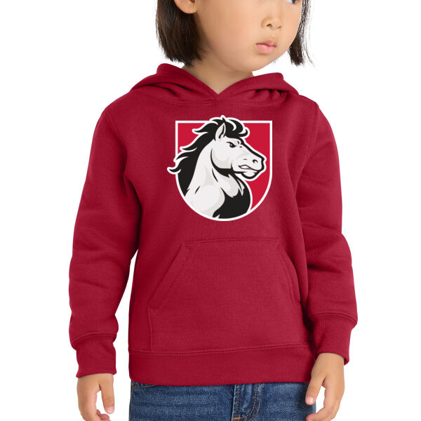 Port & Co Toddler Core Fleece Pullover Hooded Sweatshirt - Printed Logo Thumbnail