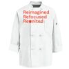 Eight Knot Button Chef Coat with Thermometer Pocket Thumbnail