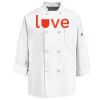 Eight Knot Button Chef Coat with Thermometer Pocket Thumbnail