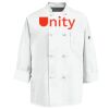 Eight Knot Button Chef Coat with Thermometer Pocket Thumbnail