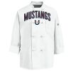Eight Knot Button Chef Coat with Thermometer Pocket Thumbnail