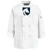 Eight Knot Button Chef Coat with Thermometer Pocket Thumbnail